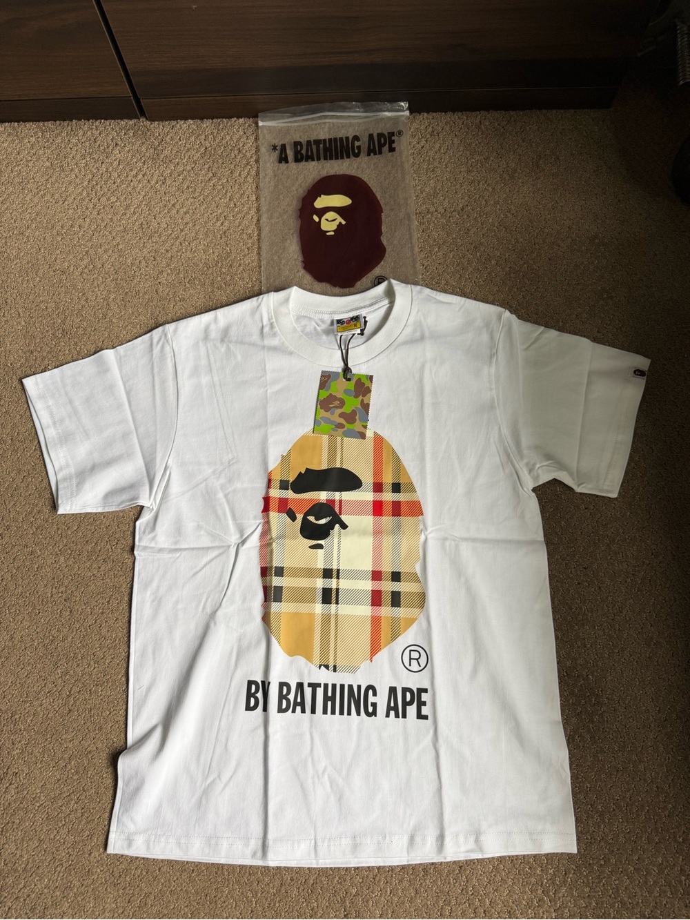 Brand New- Bape x Burberry T-Shirt